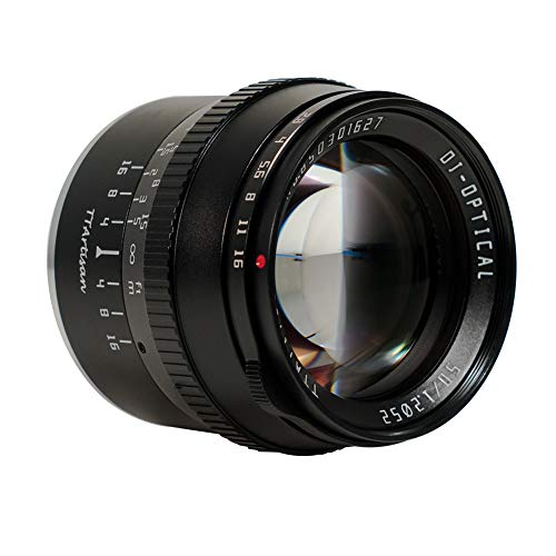 Ttartisan 50Mm F1.2 Aps C Manual Focus Large Aperture Fixed Focus Lens Black For Panasonic/Olympus M4/3 Micro 4/3 Micro Four Third Mft Mount Gf7 Gf8 Gf9 Gh1 Gh2 Gm1 Gm5 Etc.